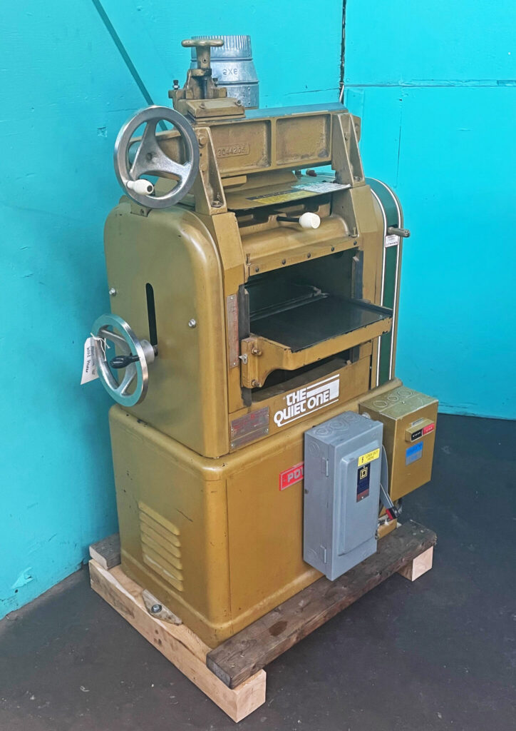 Powermatic X Wood Planer Model Norman Machine Tool