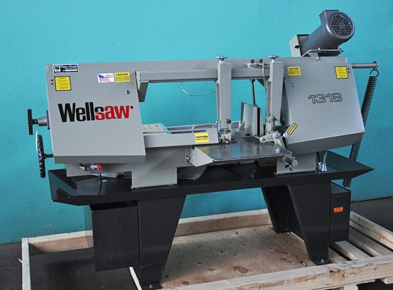 Wellsaw 13" x 18" ScissorType Metal Cutting Band Saw, 1318 Norman