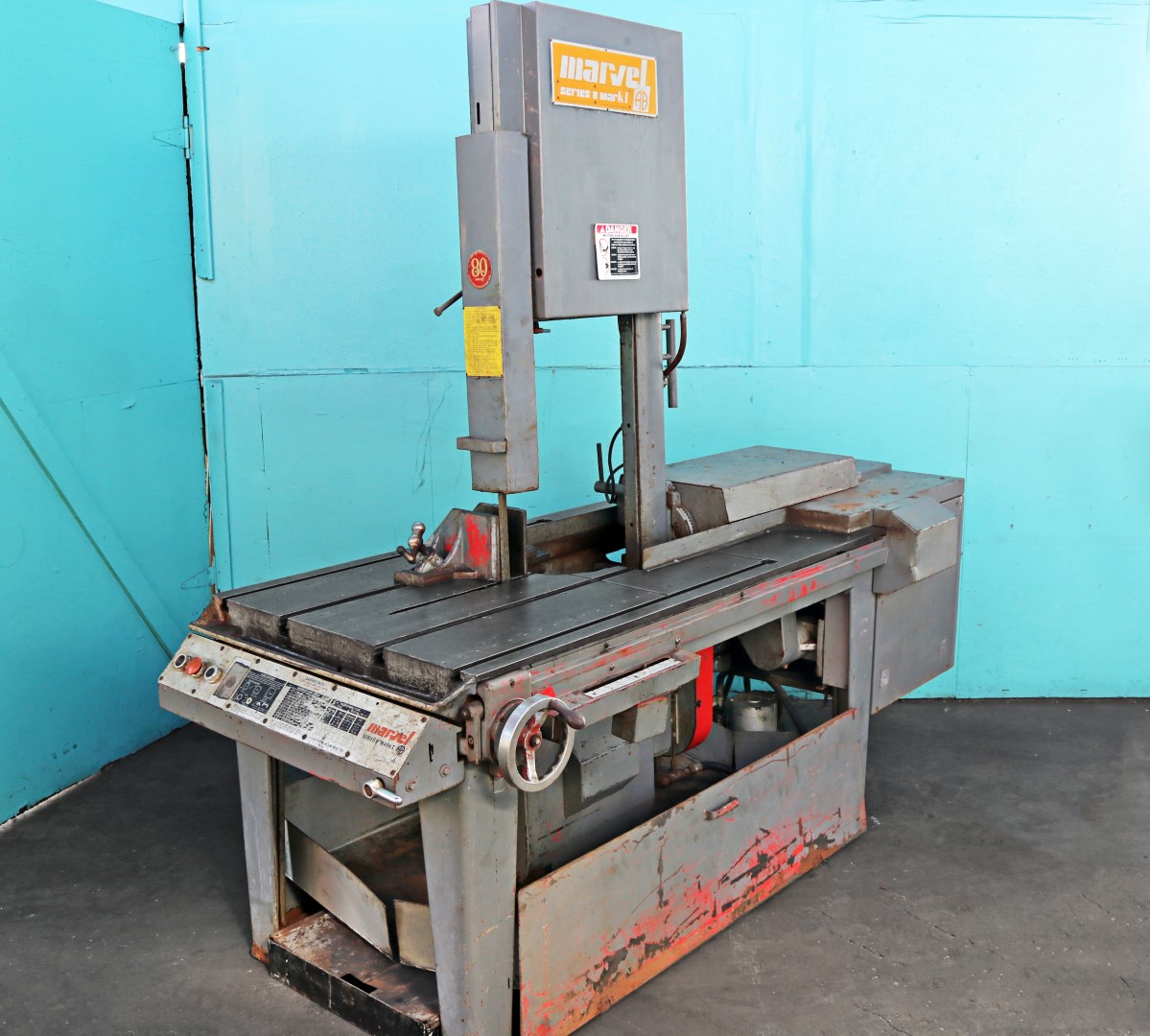 Marvel Mark 1, Series 8 Vertical Tilting Band Saw - Norman Machine Tool