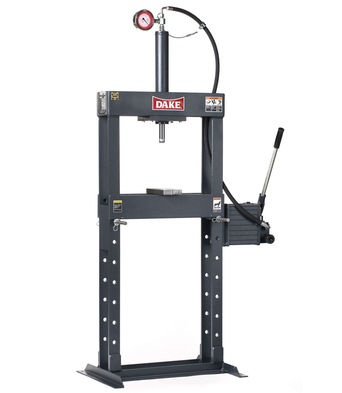 Dake 10 Ton "Dura-Press" Manual Hydraulic Press, Force 10M - Norman ...