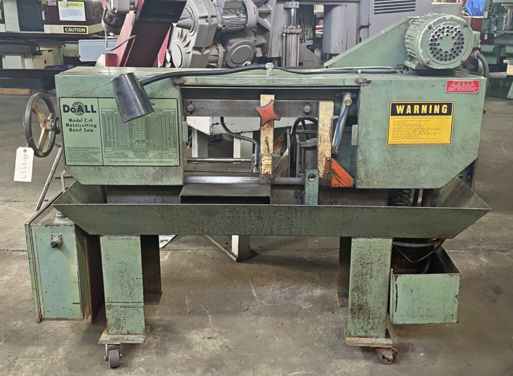 DoAll 12" x 9" Horizontal Band Saw, C4 Norman Machine Tool