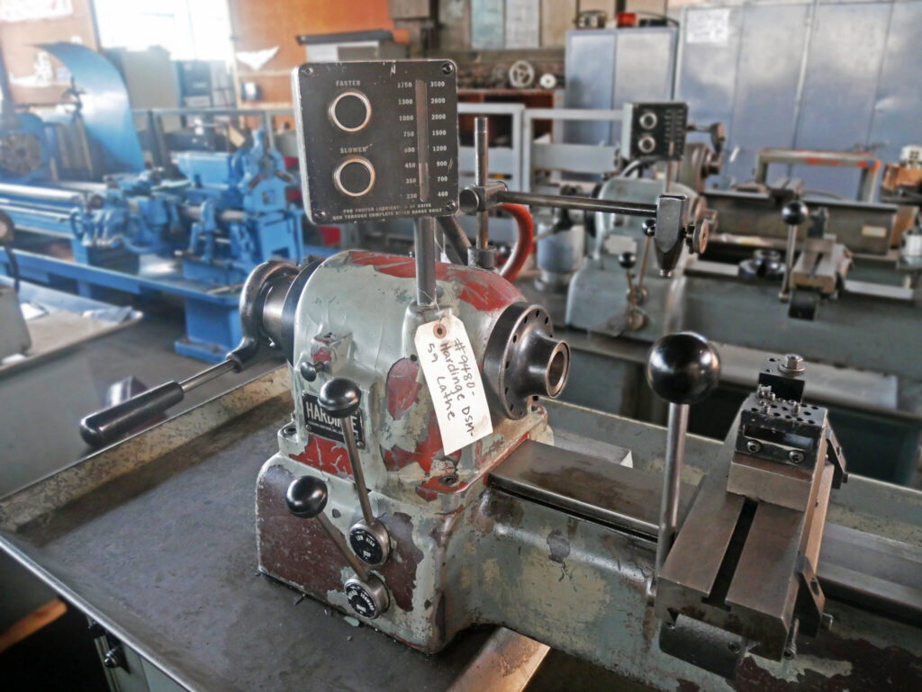 Hardinge X Second Operation Lathe Dsm Norman Machine Tool